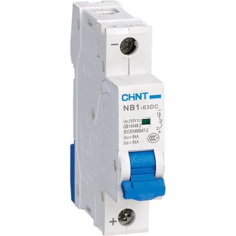 Автоматический выключатель CHINT NB1-63DC 1P C3A DC250В 6kA (R)