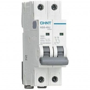 Автоматический выключатель CHINT NB8-40J 2P D6 6кА (R)