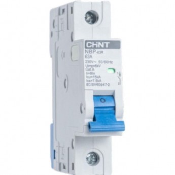 Автоматический выключатель CHINT NBP-63R 1P 2A 15кА 8In (R)