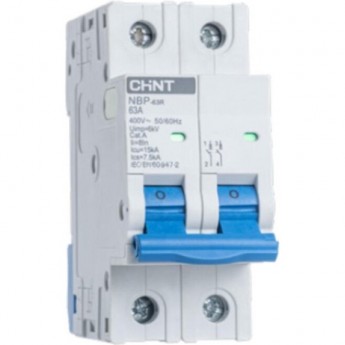 Автоматический выключатель CHINT NBP-63R 2P 25A 15кА 8In (R)
