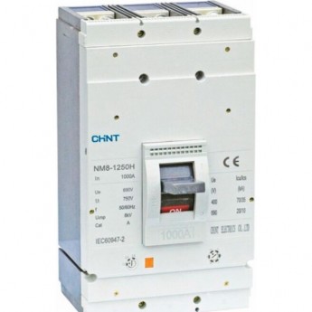 Автоматический выключатель CHINT NM8-1250H 3P 800А 70кА