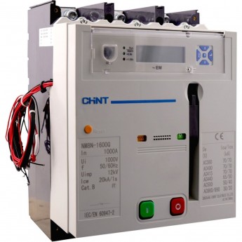 Автоматический выключатель CHINT NM8N-250HVC TM 3P 100А 36кА с рег. термомаг. расцепителем (R)