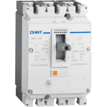 Автоматический выключатель CHINT NM8NDC-125C TM 2P 125А 36кА с рег. термомаг. расцепителем (R)