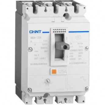 Автоматический выключатель CHINT NM8NDC-125S TM 2P 25А 50кА с рег. термомаг. расцепителем (R)
