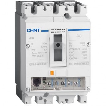 Автоматический выключатель CHINT NM8NDC-250S TM 2P 125А 50кА с рег. термомаг. расцепителем (R)