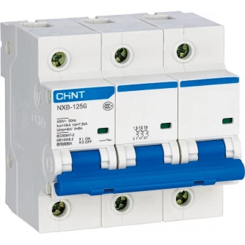 Автоматический выключатель CHINT NXB-125 3P 63А 10kA х-ка D (R)