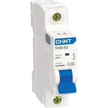 Автоматический выключатель CHINT NXB-63H 1P 25A 10кА х-ка C (R)