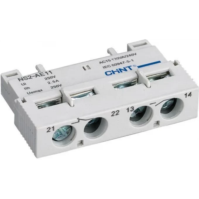 Доп.контакты поперечный CHINT NS2-AE11 (R) 495968
