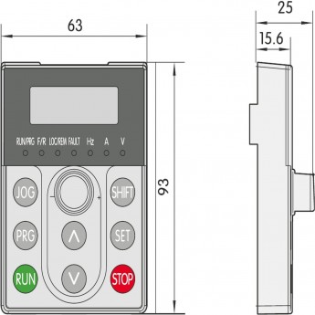 Дополнительная панель CHINT для NVF2G