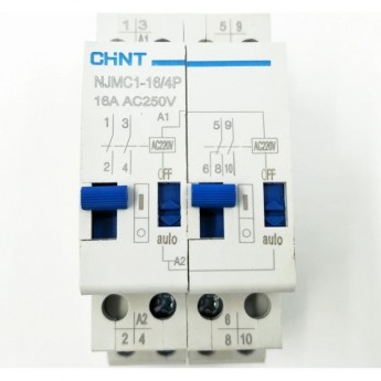 Импульсное реле CHINT NJMC1-16/4P DC24В (R) Импульсное реле CHINT NJMC1-16/4P DC24В (R)