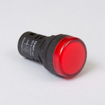Индикатор CHINT ND16-22D/2C красный, встр. резистор, IP65 АС/DC110В (R)