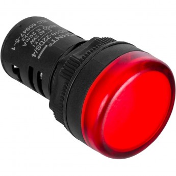 Индикатор CHINT ND16-22D/2C красный, встр. резистор, IP65 АС/DC230В (R)