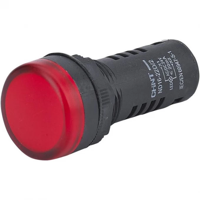 Индикатор CHINT ND9-1/r красный , AC/DC24В (LED) (R) 594111 Индикатор CHINT ND9-1/r красный , AC/DC24В (LED) (R) 594111