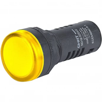 Индикатор помехозащищенный CHINT ND16-22D/4K2 желтый АС 230В (R)