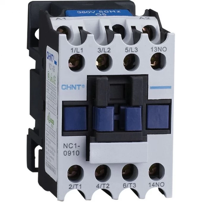Контактор CHINT NC1-0904Z 9А 4P DC24В 50Гц (R) 220970 Контактор CHINT NC1-0904Z 9А 4P DC24В 50Гц (R) 220970