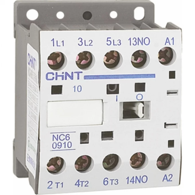 Контактор CHINT NC6-0901 9А 230В 1НЗ 50Гц (R) 247473 Контактор CHINT NC6-0901 9А 230В 1НЗ 50Гц (R) 247473