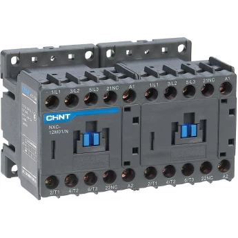 Контактор CHINT NXC-09M01/N реверс 09А 220АС 1НЗ 50/60Гц