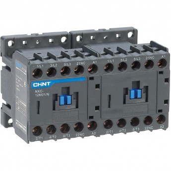 Контактор CHINT 836630 NXC-12M10/N реверс. 12А 24АС 1НО 50/60Гц