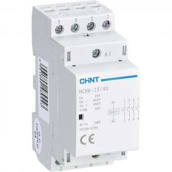 Контактор модульный CHINT NCH8-25/22 25A 2НЗ+2НО AC24В 50Гц (R)