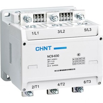 Контактор вакуумный CHINT NC9-630 380В 50Гц Контактор вакуумный CHINT NC9-630 380В 50Гц