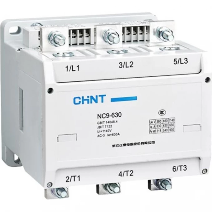 Контактор вакуумный CHINT NC9-630 380В 50Гц 255026 Контактор вакуумный CHINT NC9-630 380В 50Гц 255026