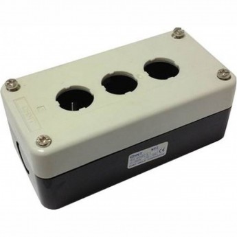 Корпус для кнопок CHINT NP2 3 места NP2-B03 (R)