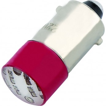 Лампа CHINT BA9s для NP2, синяя, AC/DC110В (LED) (R) Лампа CHINT BA9s для NP2, синяя, AC/DC110В (LED) (R)