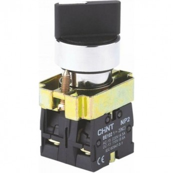 Переключатель CHINT NP2-BD24, 2 положения фиксацией, 2НЗ IP40 (R)