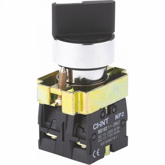 Переключатель CHINT NP2-BD51, 3 положения возвратом, 1НО, IP40 (R) 575425 Переключатель CHINT NP2-BD51, 3 положения возвратом, 1НО, IP40 (R) 575425