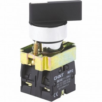 Переключатель CHINT NP2-BJ53, 3 положения с возвратом, 2НО IP40