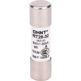 Плавкая вставка цилиндрическая CHINT RT28-32 10A 10х38 (R)
