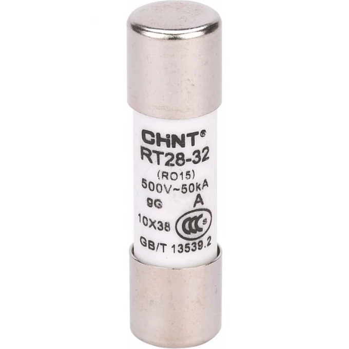 Плавкая вставка цилиндрическая CHINT RT28-32 6A 10х38 (R) 520476 Плавкая вставка цилиндрическая CHINT RT28-32 6A 10х38 (R) 520476