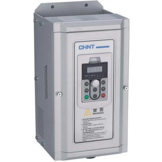 Преобразователь частоты CHINT NVF5-1.5/TS4-B 1.5кВт, 380В 3Ф, перегрузка 150% 201996 Преобразователь частоты CHINT NVF5-1.5/TS4-B 1.5кВт, 380В 3Ф, перегрузка 150% 201996