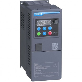 Преобразователь частоты CHINT NVF5-2.2/TD2, 2.2кВт, 220В 1Ф , общий тип