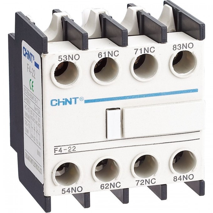 Приставка CHINT доп.контакты F4-22 к контактору NC1 и NC2 (R) 257019