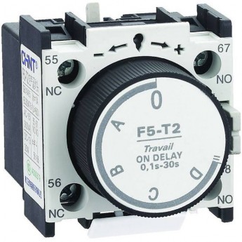 Приставка выдержка времени CHINT F5-D2 к контактору NC1, NC2 и NXC (R)