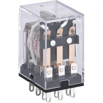 Промежуточное реле CHINT JZX-22F/2Z PLU 2 конт. 5А 220В AC (R)