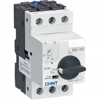 Пускатель CHINT NS2-32X 24-32A с поворотной ручкой (R)