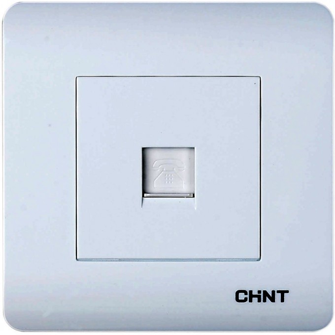 Розетка CHINT RJ-45 8-проводная (интернет) 715395