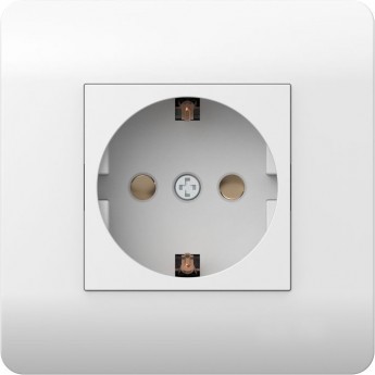 Розетка с/з со шторками CHINT NEW3-E, 16А, белый Розетка с/з со шторками CHINT NEW3-E, 16А, белый