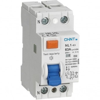 УЗО CHINT NL1-100 S 2P 100A 300mA 10kA тип AC (R)