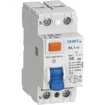 УЗО CHINT NL1-63 2P 40A 100mA 10kA тип AC (DB) (R)
