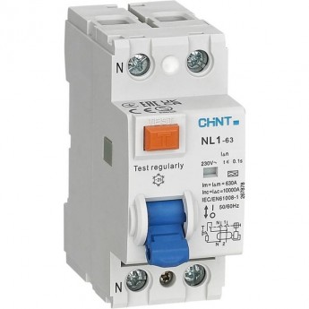 УЗО CHINT NL1-63 2P 63A 300mA 6kA тип AC (DB) (R) УЗО CHINT NL1-63 2P 63A 300mA 6kA тип AC (DB) (R)
