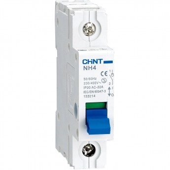 Выключатель нагрузки CHINT NH4 1P 100A (DB) (R)