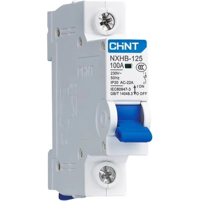 Выключатель нагрузки CHINT NXHB-125 1P 100A(R) 193171 Выключатель нагрузки CHINT NXHB-125 1P 100A(R) 193171